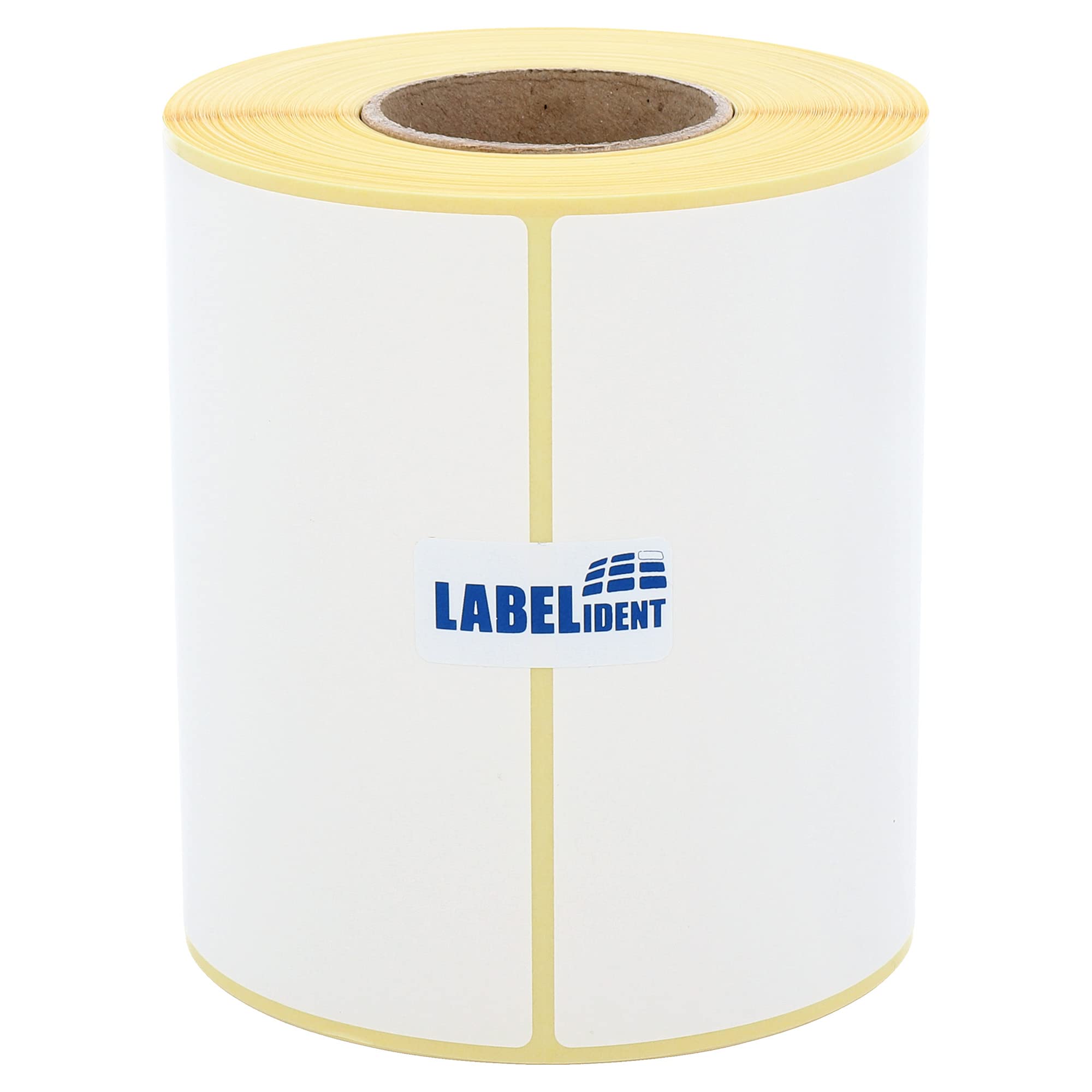 Labelident Versandetiketten 100 x 150 mm - 3.000 Etiketten, 6 Rollen à 500 Thermoetiketten | Selbstklebende Thermodirekt-Labels für DHL, DPD, FedEx, GLS, Hermes, UPS