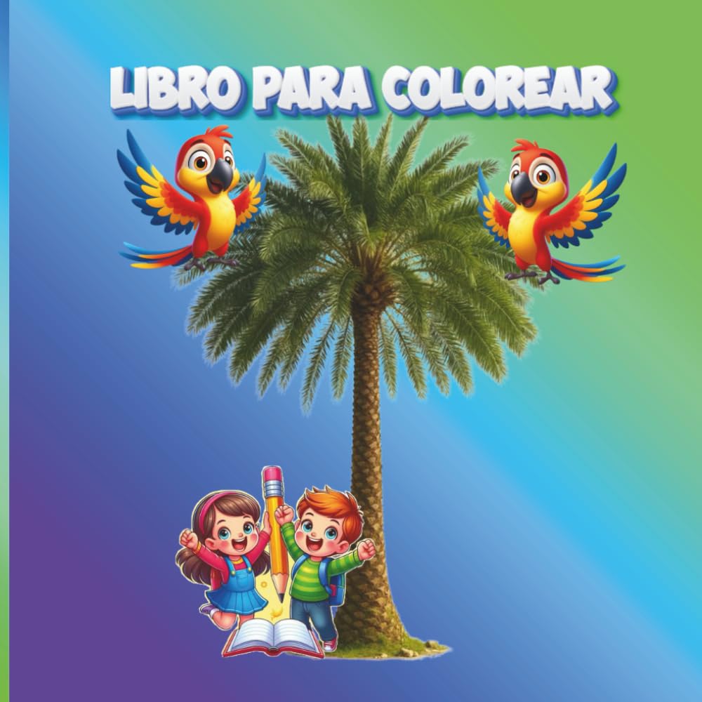 Libro para Colorear Aves Exóticas y Salvajes para Niños de 3 a 8 Años: Gran Libro para Colorear Aves Tropicales – Loros, Tucanes y Pájaros Exóticos