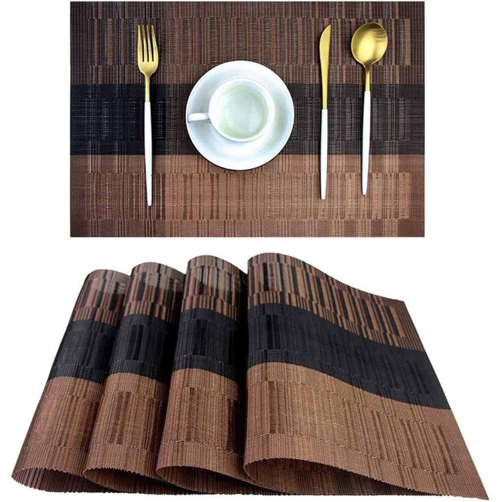 Napperons lavables et assiettes plates pour protéger votre table avec élégance