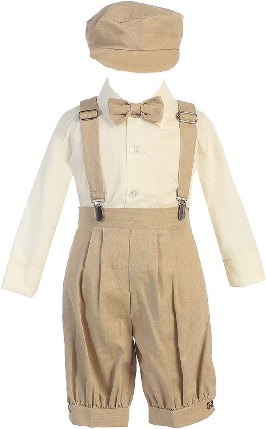 Pink Princess Easter Boys Knickers with Suspenders - Wedding Baby Gentleman Outfit - Church Infant Ropa Elegante Para Niño