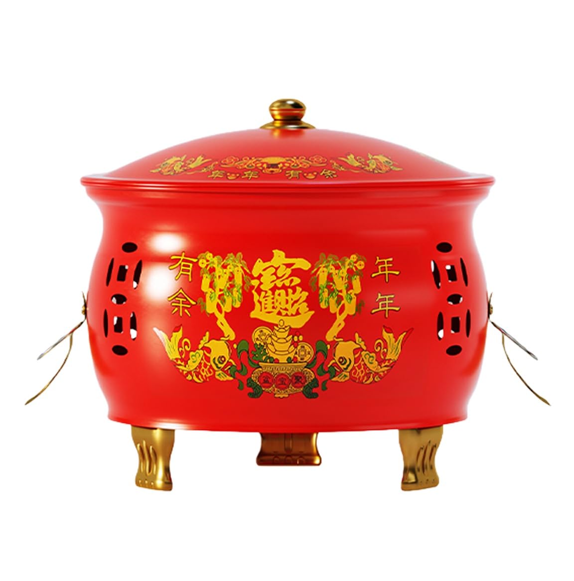 Spalarnia, Palenisko Zewnętrzne, Metalowa Beczka, w Zestawie Trójnóg, Hak do Rozpalania Ognia, na Drewno, do Ogrodu, na Podwórko(35cm/13in)