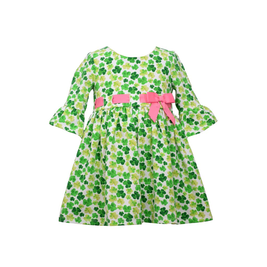 Bonnie Jean Girls St Patricks Day Dress Green Shamrock Dress | Desertcart  INDIA