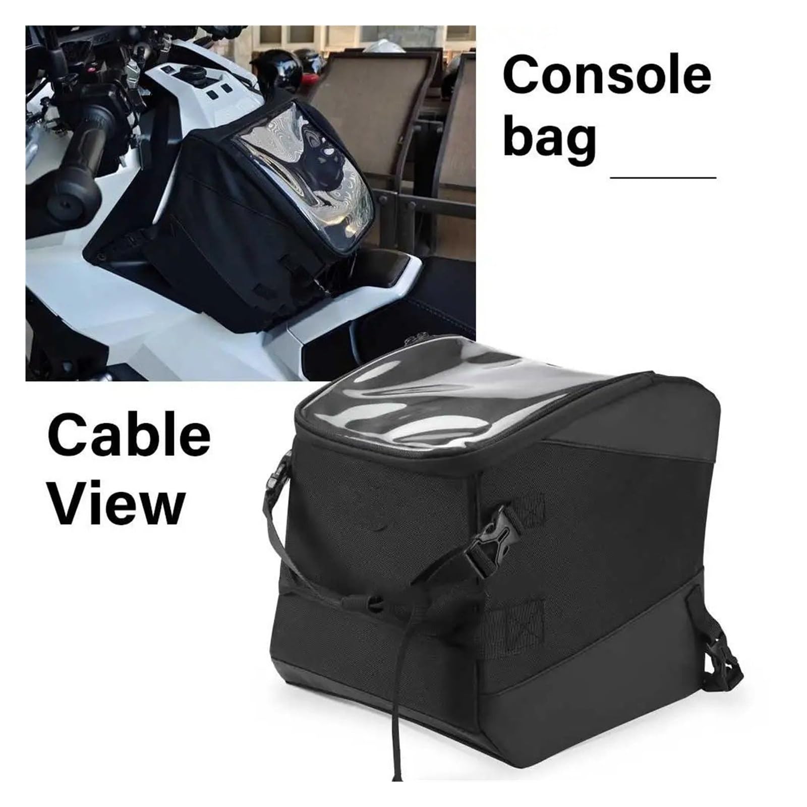 Borsa Moto Per Forza 750 NSS750 X-ADV 2021-9L Borsa Portaoggetti Per Console Scooter Borse Per Attrezzi Tunnel Centrale Selle Moto Bagagli(No)