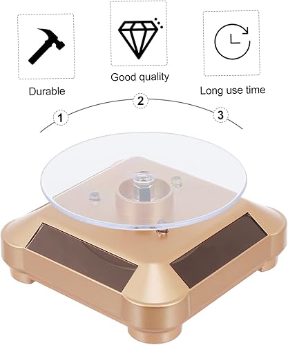 Miniatura 6 de SEWACC Vitrina LED Soporte de exhibición de joyería Soporte plegable Caja de exhibición de reloj Soporte de estante Soporte de pantalla LED Soporte