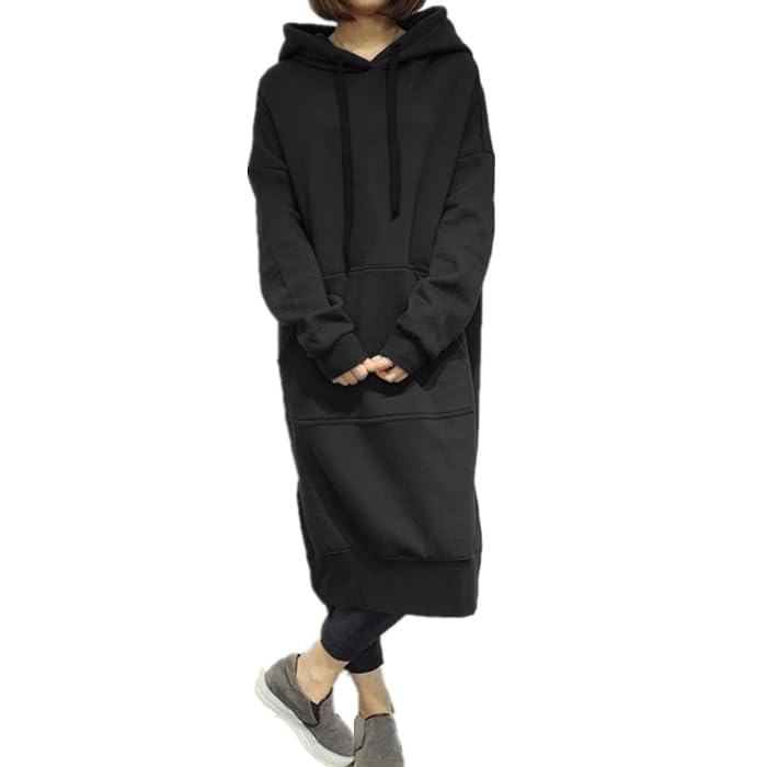 Hooded Tunic Tops Oversized Hoodie 
