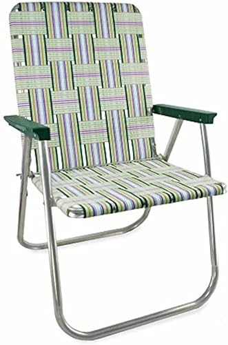Lawn Chair USA - Sillas de exterior para campamento, deportes y playa Lawn Chair USA - Sillas fabricadas con marcos de aluminio ligeros y cinchas