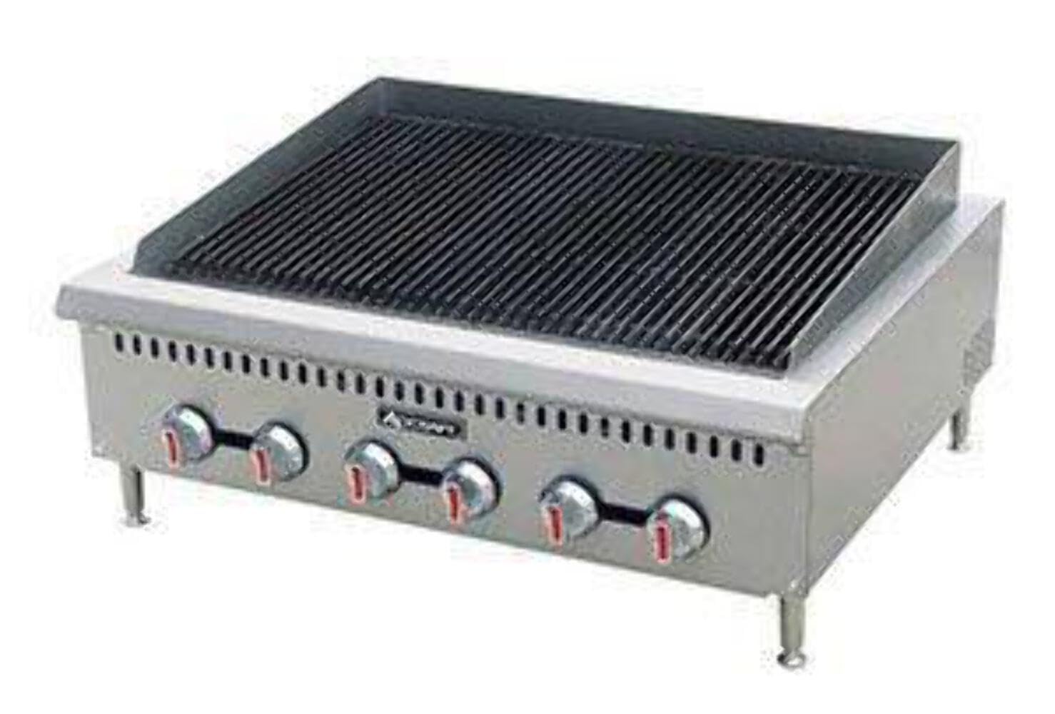 Adcraft BDECTC-36/NG Black Diamond 36-Inch Charbroiler, 90,000 BTU, Natural Gas