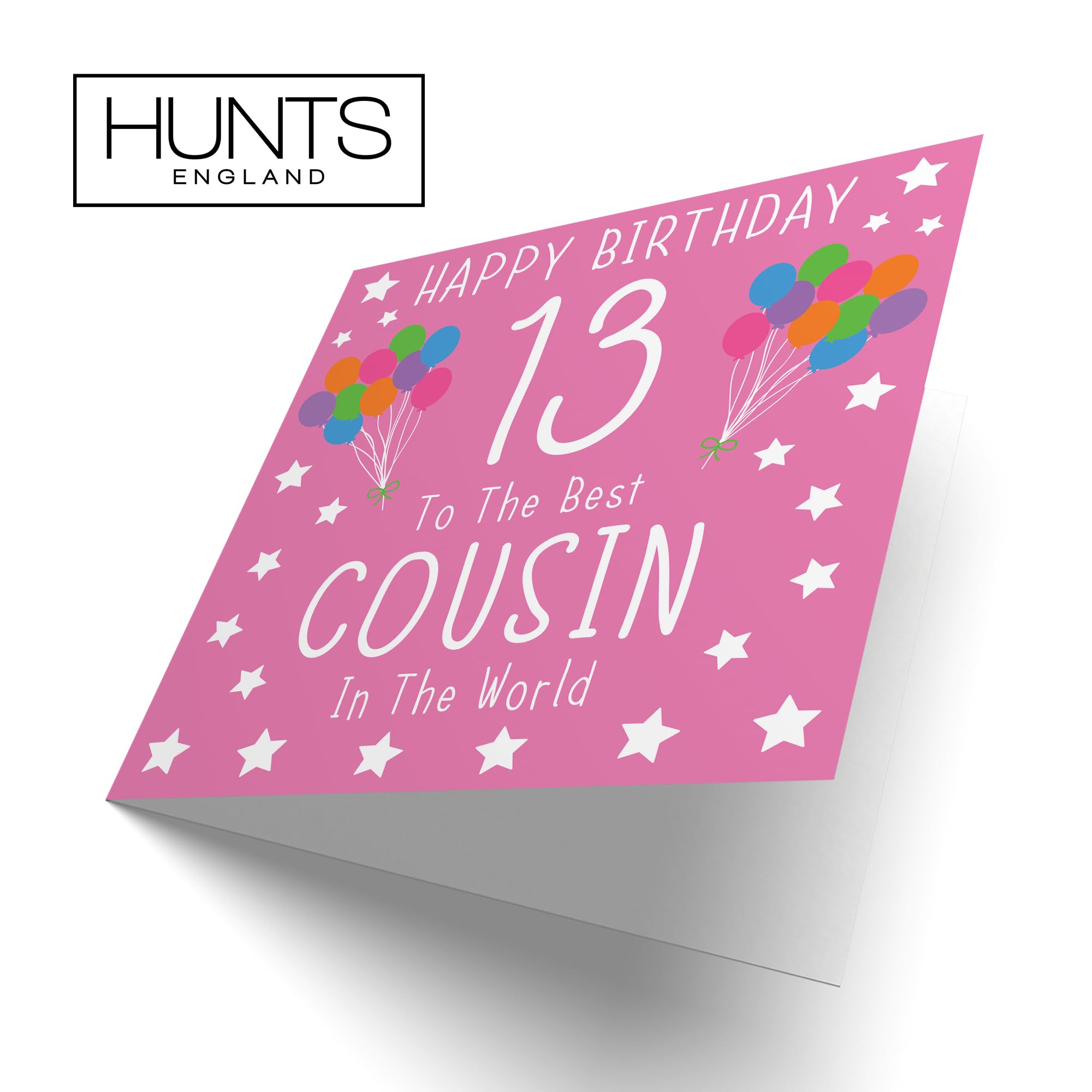 Hunts England Biglietto di auguri per 16° compleanno, motivo