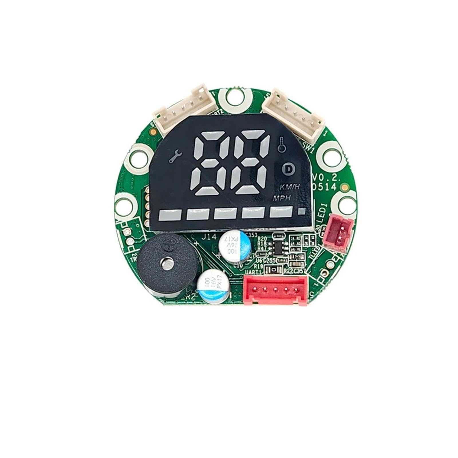 48V Elektrische Roller Instrument Panel Platine Dashboard Display Gauge for HX for X8 Aluminium Tragen Beständig Ersatz