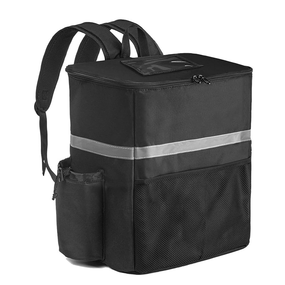 CTRLZS Delivery Thermal Food Storage Bag-Insulated Carry Backpack for Riders, 35L Large Capacity Takeout& Grocery Bag