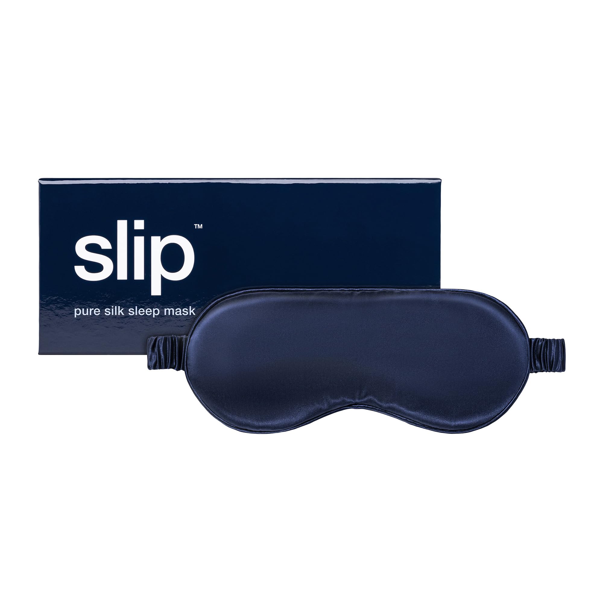 Amazon.com: slip Pure Silk Sleep Mask - Navy | 100% Mulberry Silk