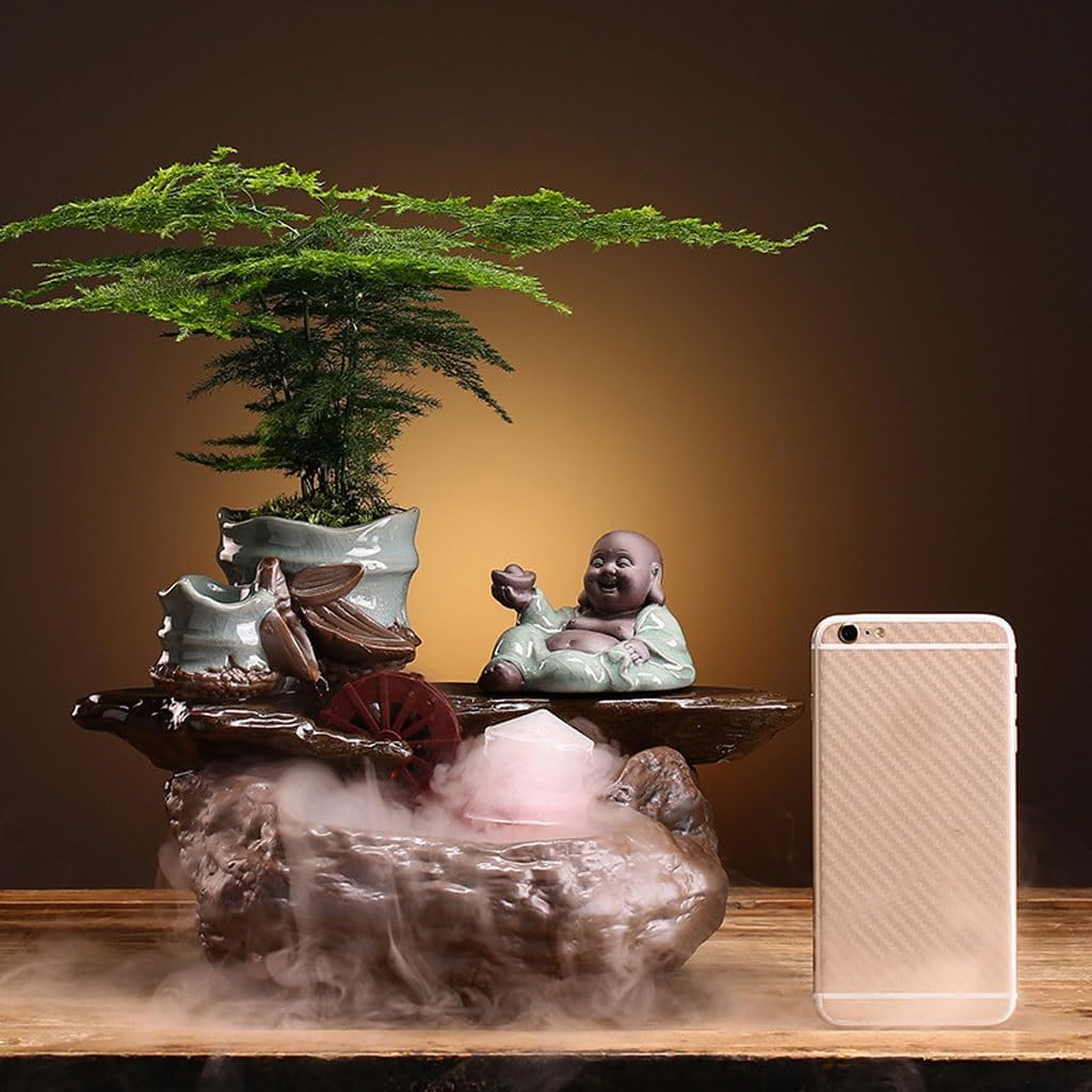 Tabletop Fountains Tabletop Fountains Chinese Creative Water Fountain Ornaments Study Desk Fountain Ornaments Living Room Circulating Water Desktop Fountain Indoor Tabletop Water Fountain