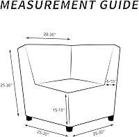 Vista 90 de Easy-Going - Funda elástica para sofá, 1 pieza, protector de muebles, suave, con parte inferior elástica, para niños, tela de jacquard de poliéster