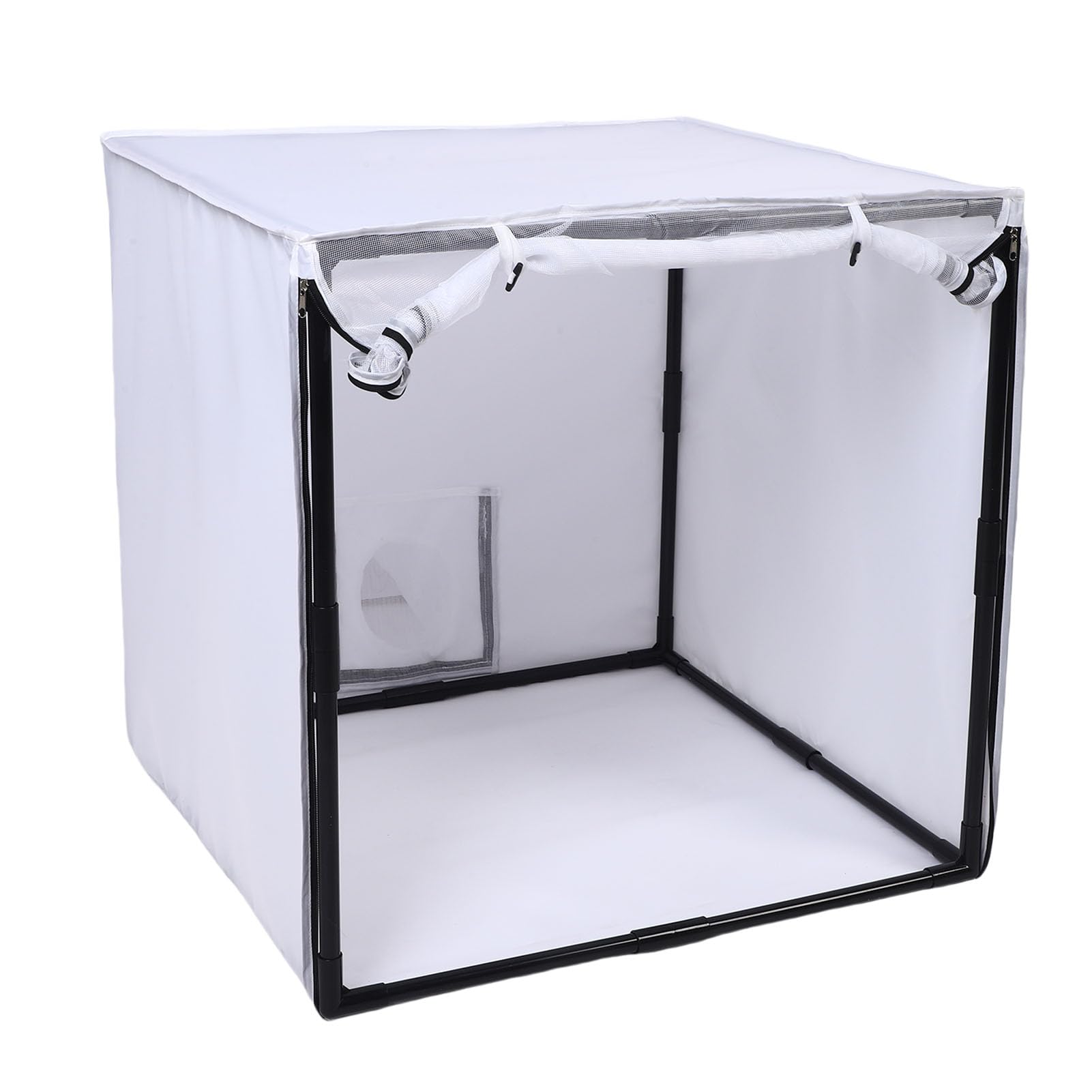 Ausla Cabina di Verniciatura Portatile, Tessuto Oxford con Filtro a Tenda in Rete per Hobbisti e Verniciatura Automobilistica 75x75x75 Cm