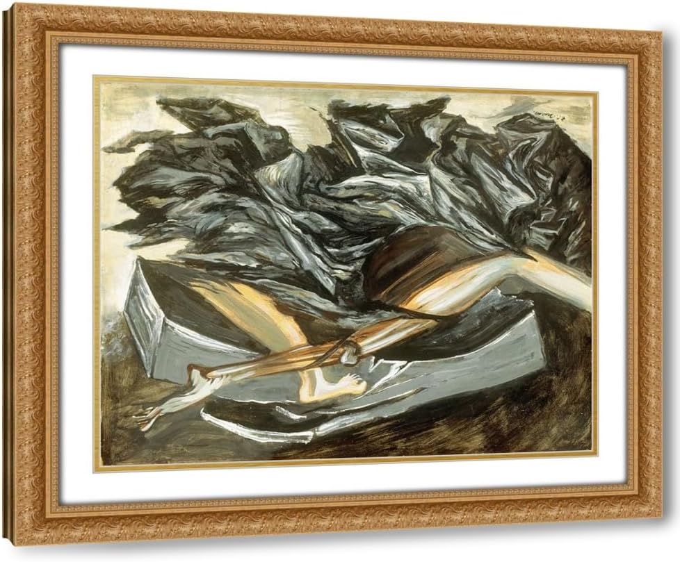 ArtDirect Death and Resurrection (circa 1943) Custom Framed Art Print Giclee Print or Canvas Options with Various Sizes and Customization by José Clemente Orozco