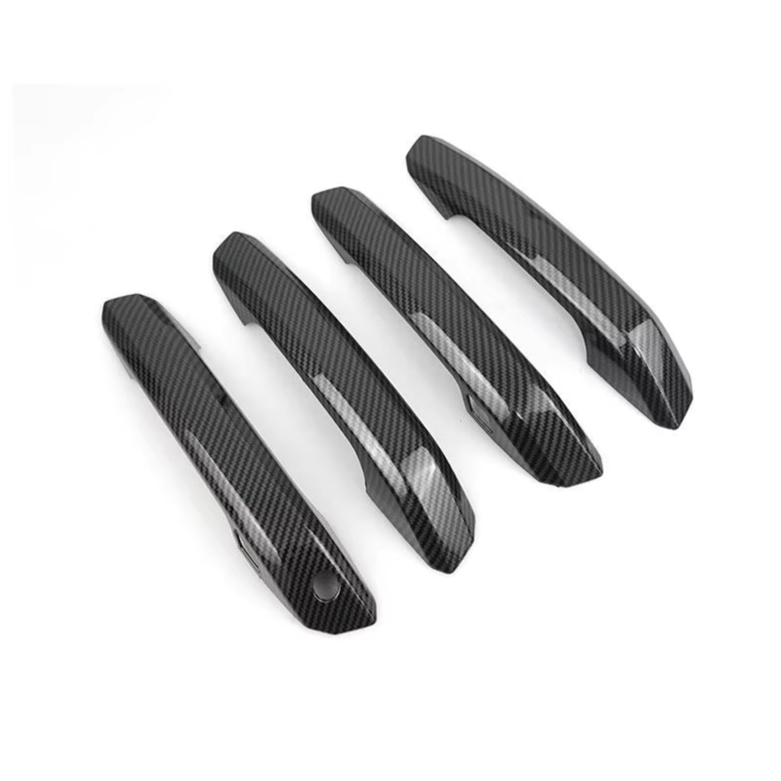 IUYHGTR Car Exterior Door Handle Compatible with for A4 for B9 for A5 2017 2018 2019 Car Exterior Door Handle Cover Decoration Sticker Trim Protector Styling