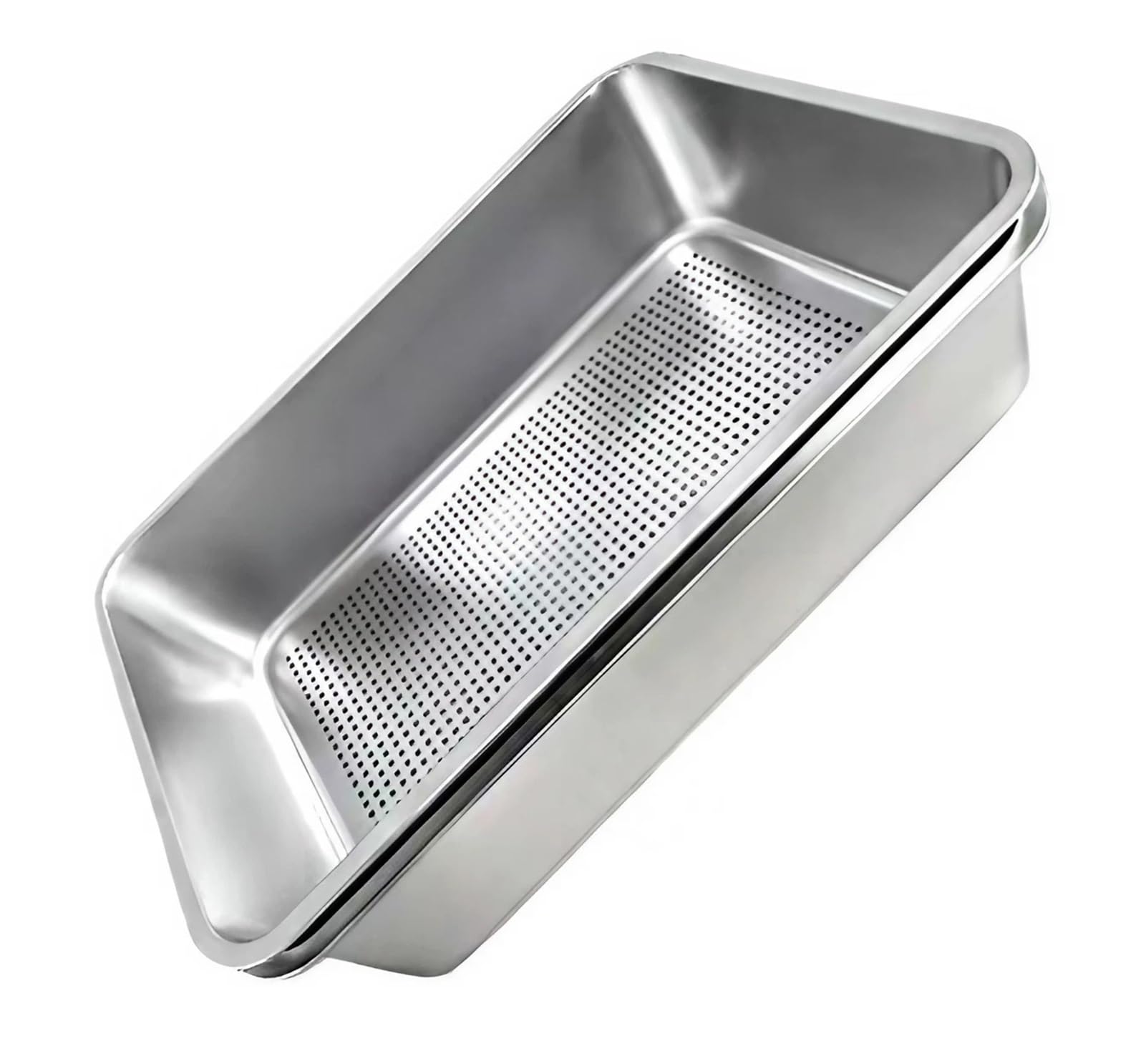 Caja De para Gatos Acero Inoxidable - Arenero Grande con Filtro Autolimpiable - Metálica Superficie Lisa Sin Olores - Ideal para Gatos y Conejos
