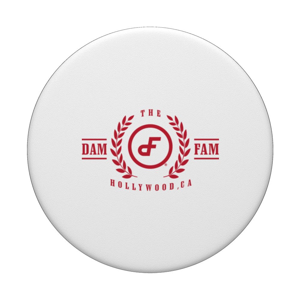 Official D'Amelio Family Hollywood CA PopSockets Swappable PopGrip, Black - Image 3