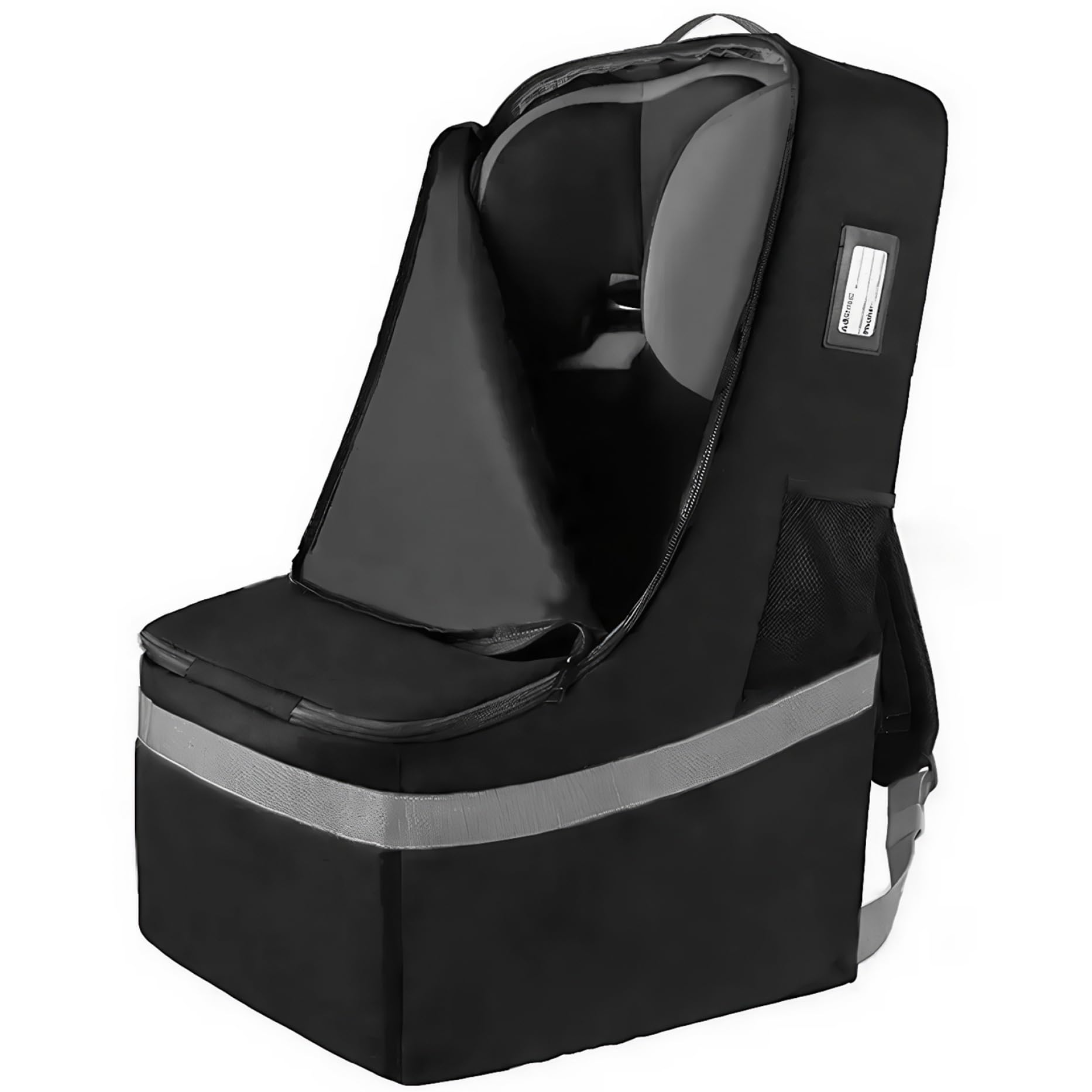 Sac de voyage pour siège de voiture, grand sac siège voiture étanche 18x18x28 pouces avec sangles à dos rembourrées pour les voyages essentiels bébé en avion