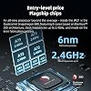 JadeAudio /FiiO JM21 Android 13 Yüksek Çözünürlüklü Müzik Çalar MP3 Snapdragon 680, Bluetooth WiFi USB DAC 12.5H Çalma Süresi (3+32g Siyah)