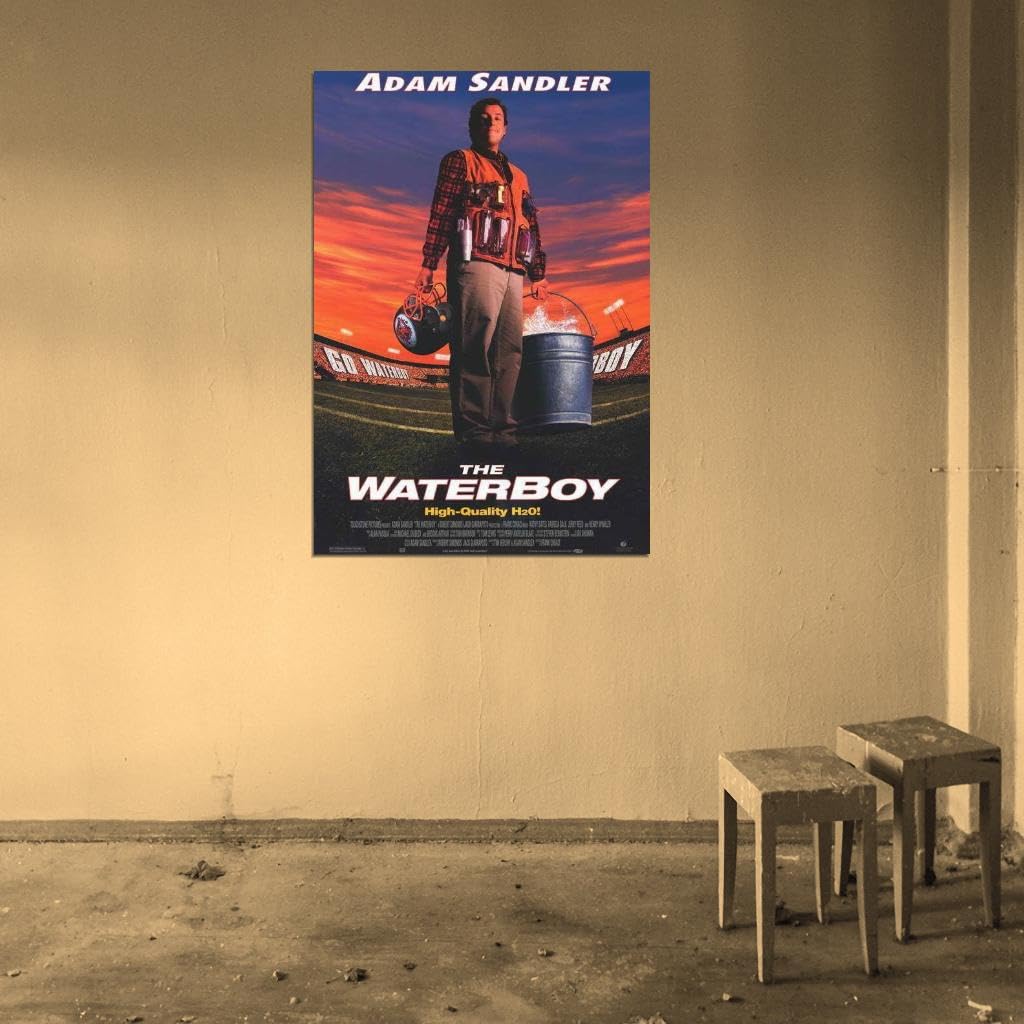 WATERBOY　　特大Ｂ０サイズポスター入手困難非売品グッズ Amazon.com: Avantica The Waterboy Adam Sandler Kathy Bates Movie