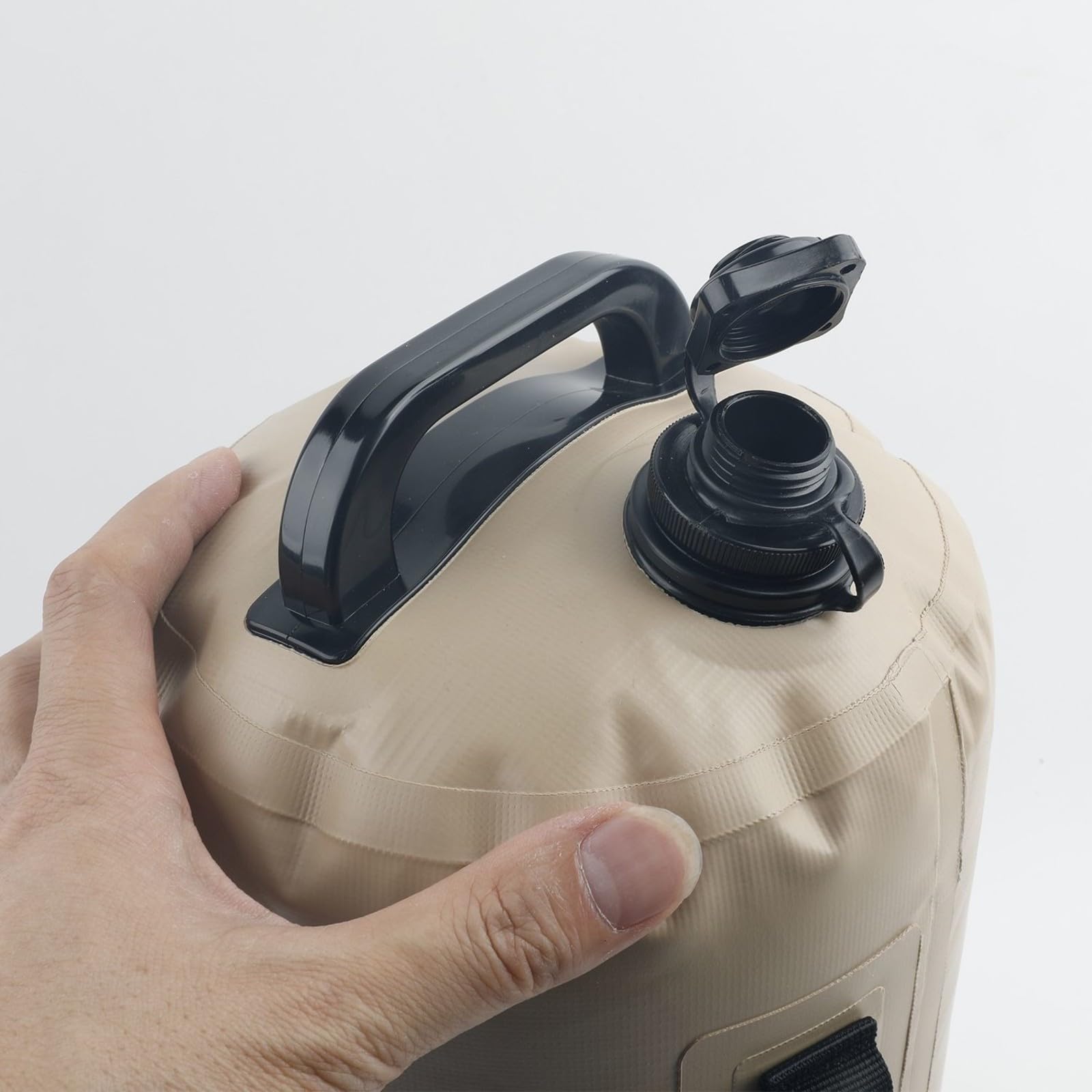 predolo Bolsa Agua Inflable con Asa Transporte Portátil Bolsa Agua con Correa Ajustable Compacto para Acampada