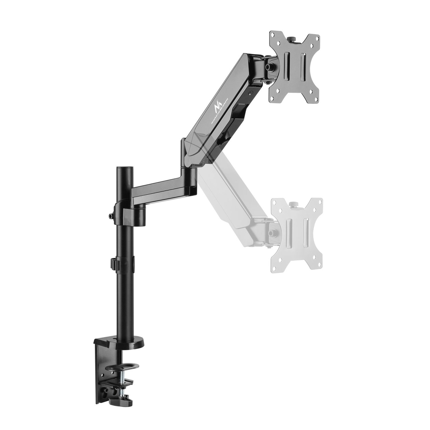 Maclean MC 137 Monitorhouder Houder Voor 3 Monitoren 17 27'' Tot 8kg Gasveren Zwart 2778932820