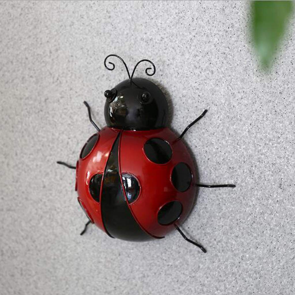CALANDIS Realistic Ladybird Wall Sculpture Ladybug Figurine Lawn Decoation Photo Prop | Statues & Lawn Ornaments | Garden D?©cor | Home & Garden | Yard, Garden & Outdoor Living-image-15