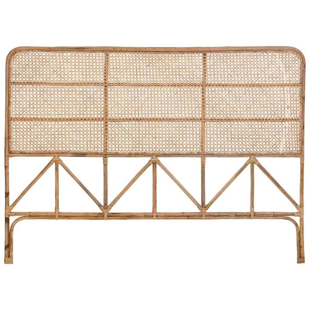 WANDERLUST DECO Cabecero de cama de caña 178x02x127h cm