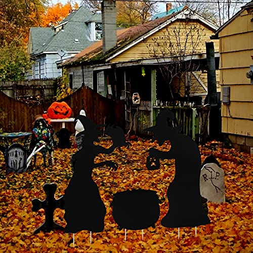 Ibasenice Halloween Gartenschild - Gruselige Hofzeichen Dekoration Für Den Außenbereich