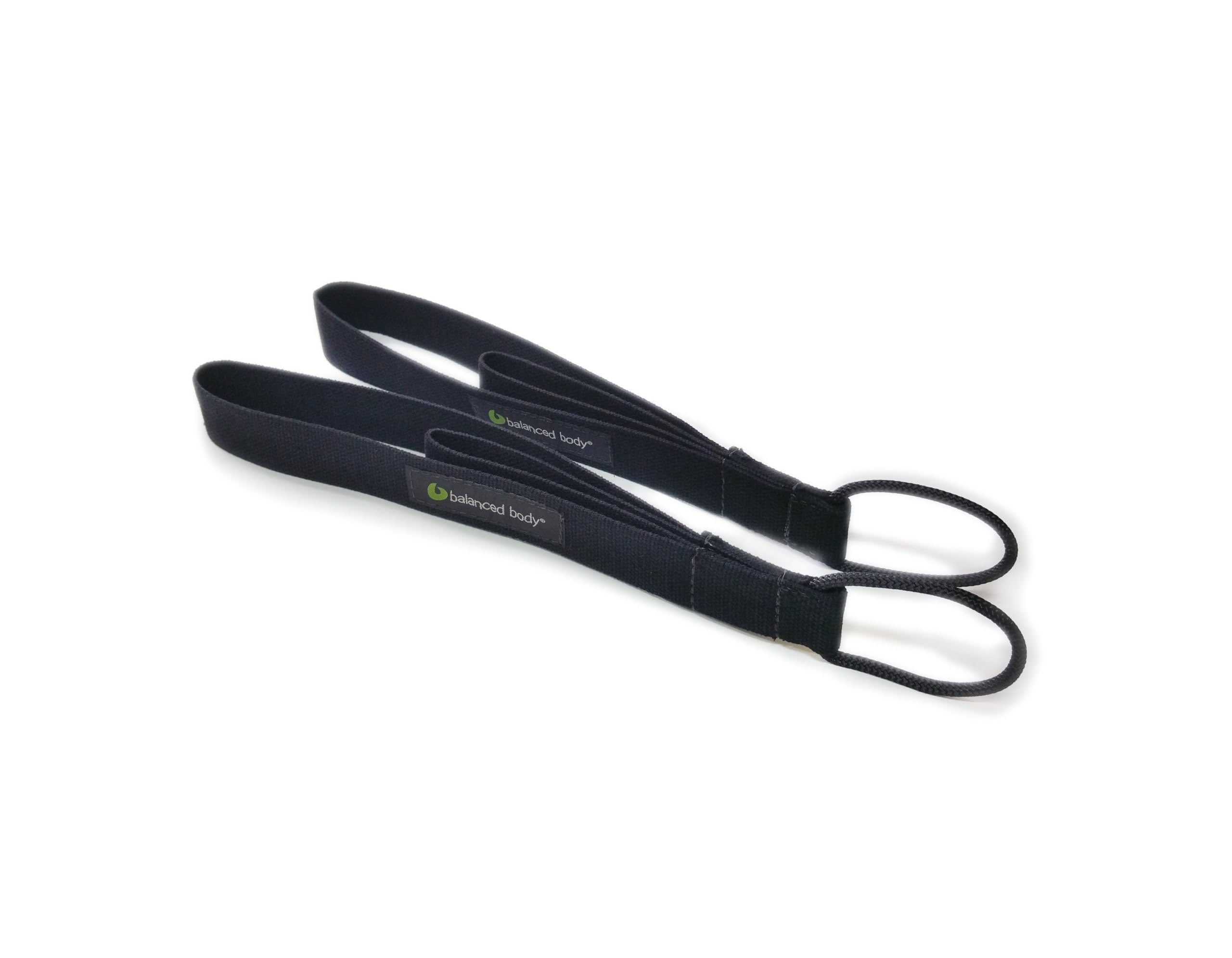 Balanced Body Soft Ring Double Loops, Cotton or Padded, Foot and Hand Straps, Accessories for Pilates Equipment, Workout Equipment for Home Gym or