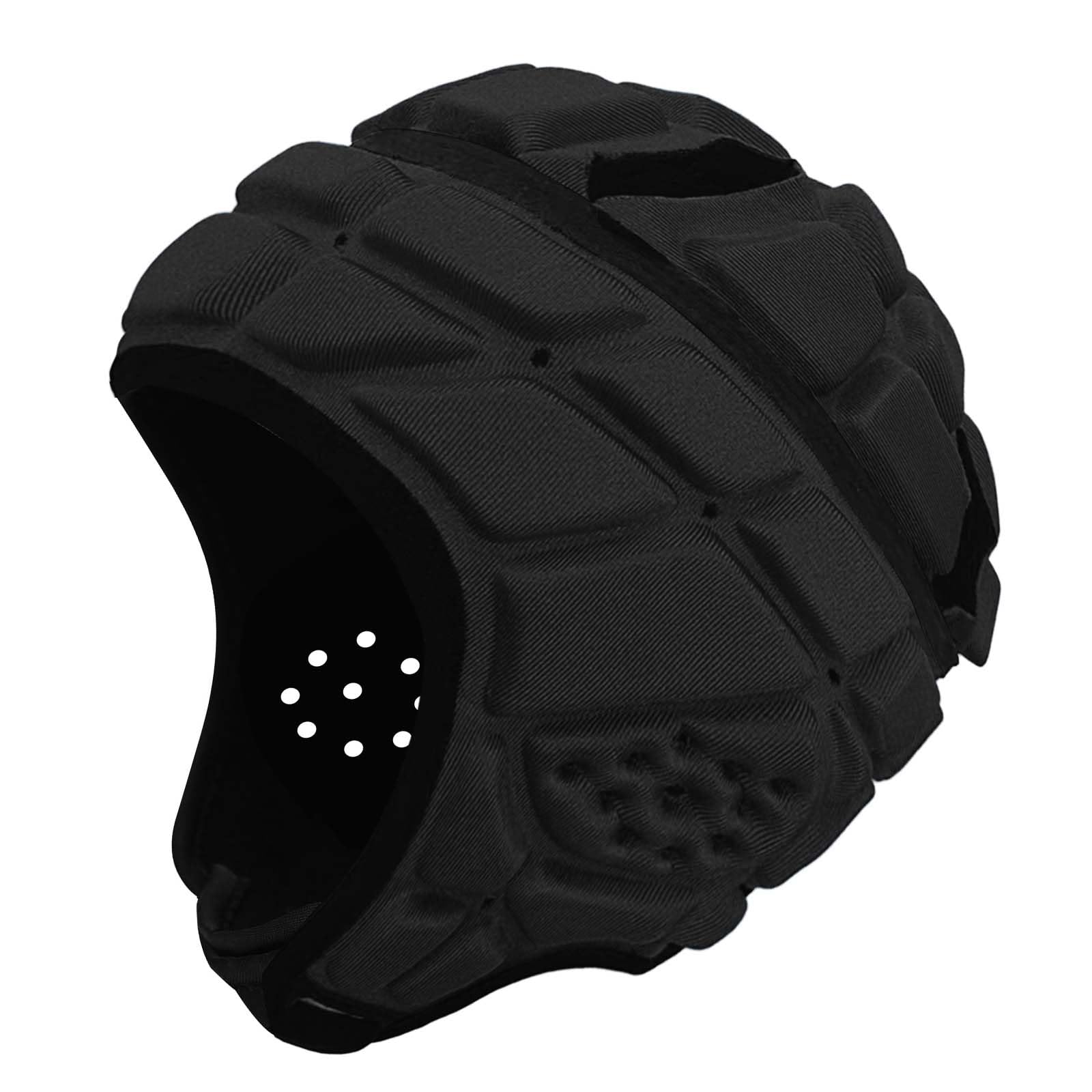 OBVOLO Soft Shell Padded Helmets for 7V7 Flag Football Rugby Headguard Protective Scrum Cap for Adults & Kids
