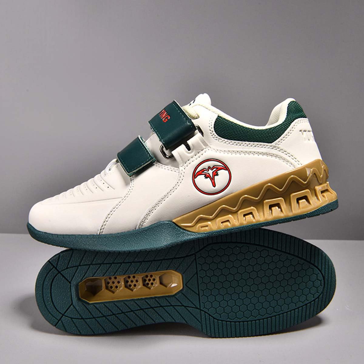 Gewichtheberschuhe Damen und Herren Weightlifting Shoes rutschfest Atmungsaktiv Kreuzheben & Bodybuilding Schuhe für Bodybuilding