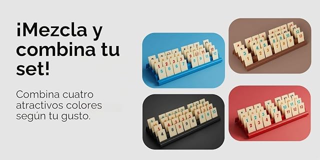 Foto 4 de 8 de Feldherr Soporte para azulejos compatible con Rummikub