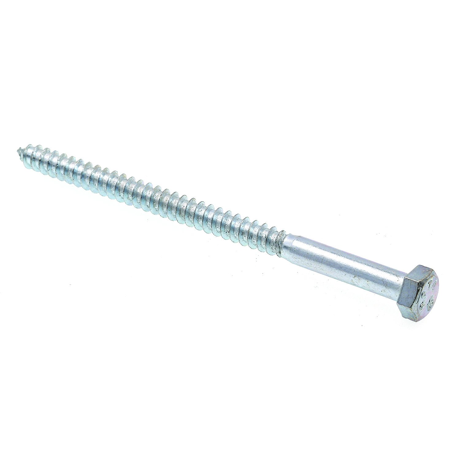 Prime-Line 9055916 Lag Screw Bolt, Hex Head, 5/16 in X 5 in, Zinc Plated Steel, Pack of 50