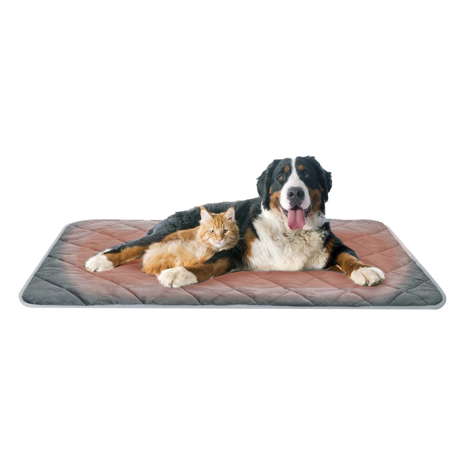 Tapis de lit pour chats lavable et pliable contre le froid hivernal