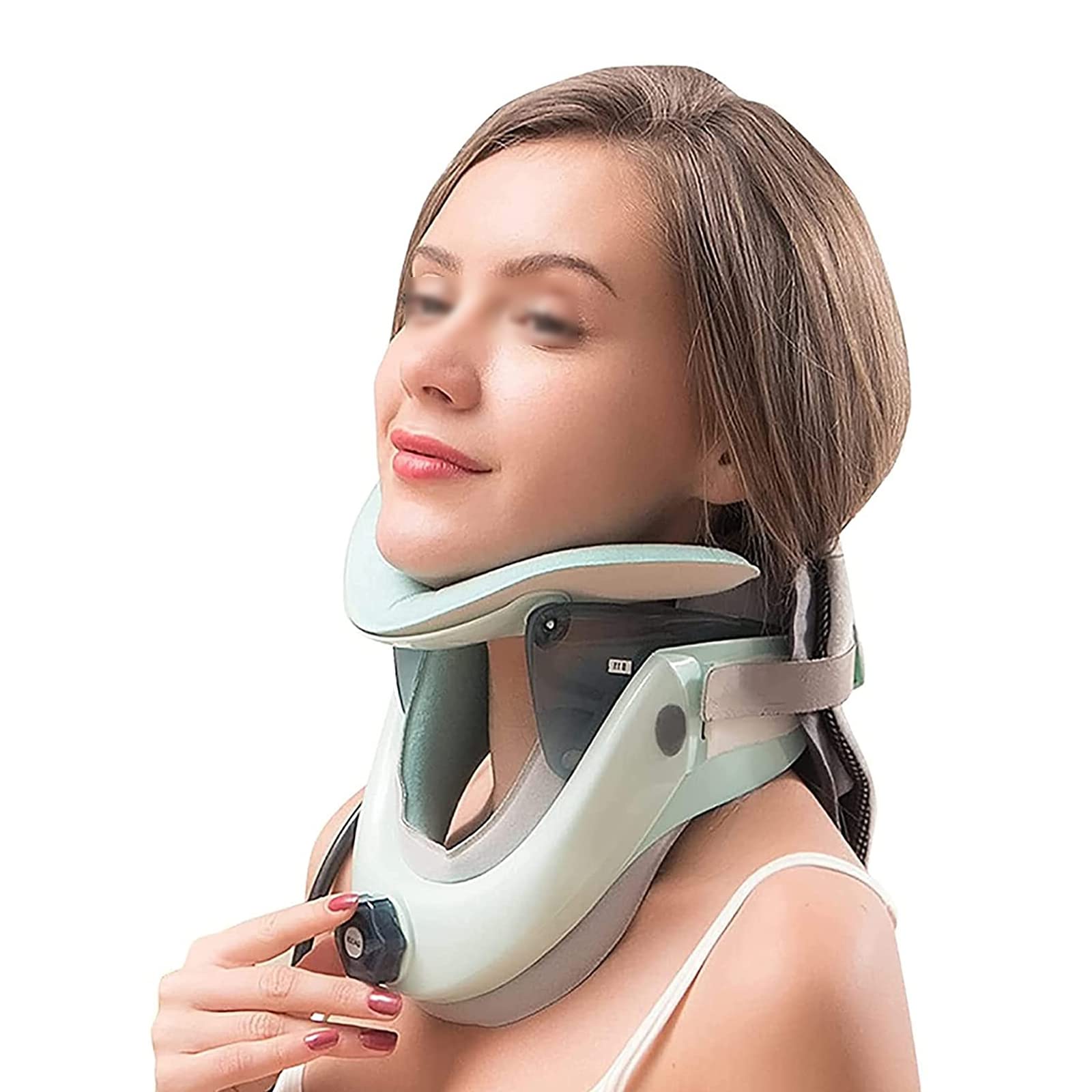 Collier cervical gonflable NaoSIn-Ni protection du cou et idée cadeau bien-être pour la famille
