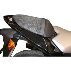 Cubre Asiento De Gel Para Moto Cubierta TRIBOSEAT para Asiento Antideslizante Accesorio Personalizado Negro Compatible con Kawasaki Z750 (2007-2012)