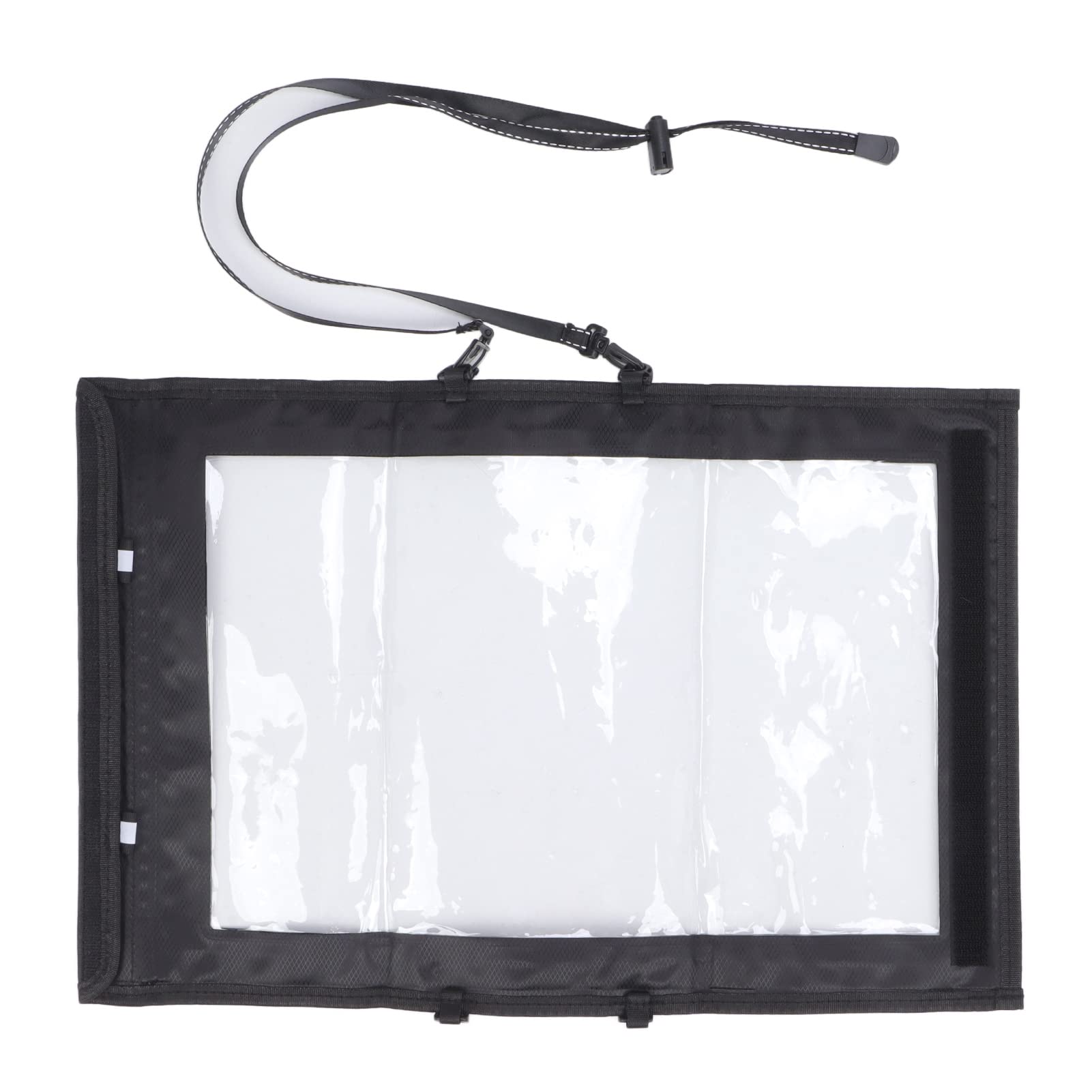 Sac étanche Transparent Pliable Pour Documents/cartes - Randonnée, Marche Sous La Pluie - TPU, 48.5x30cm - 12