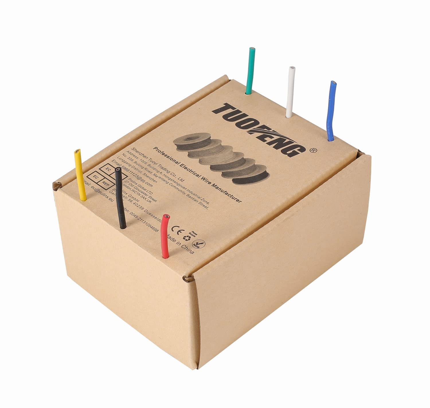 14 AWG Wire 120ft,14 Gauge Silicone Wire 6 Colors 20ft/6m Each Spool,600V High-Temperature Flexible Electrical Wire with Tinned Copper, Ultra-Soft for Automotive, Solar, 3D Printers