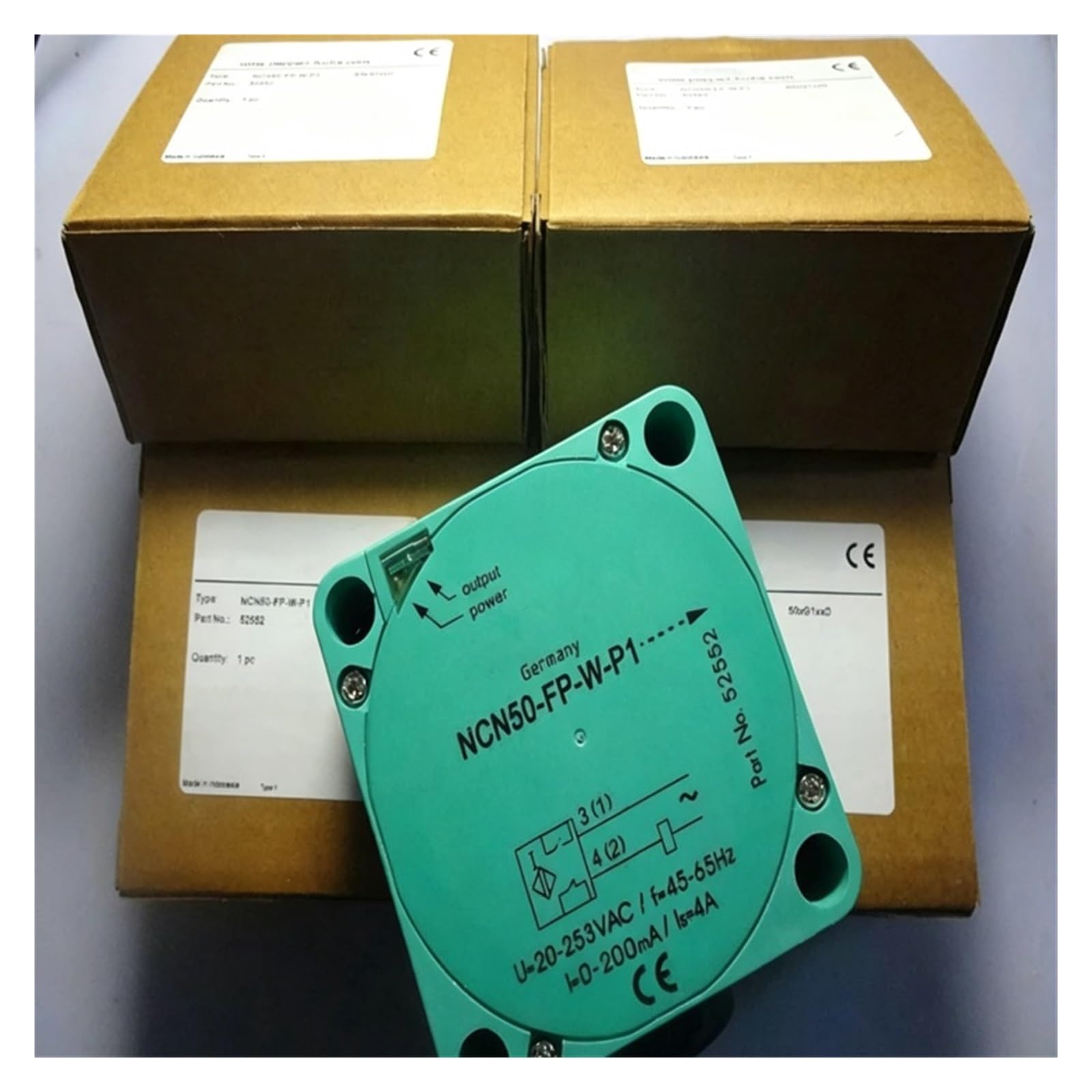 EWHBGSJOP 1pcs proximity switch NCN8-18GM40-NO-V1 NCN8-18GM40-N0-V1 NCN50-FP-W-P4 NCN50-FP-A2-P1 sensor(NCN8-18GM40NOV1)