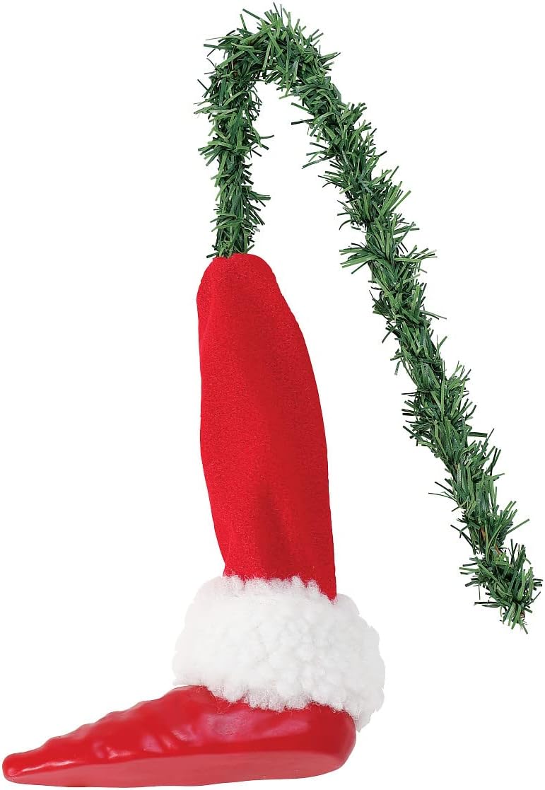 Department 56 Dr. Seuss The Grinch by Possible Dreams Decorate in a Cinch Tree Topper Set, 8 Inch, Multicolor