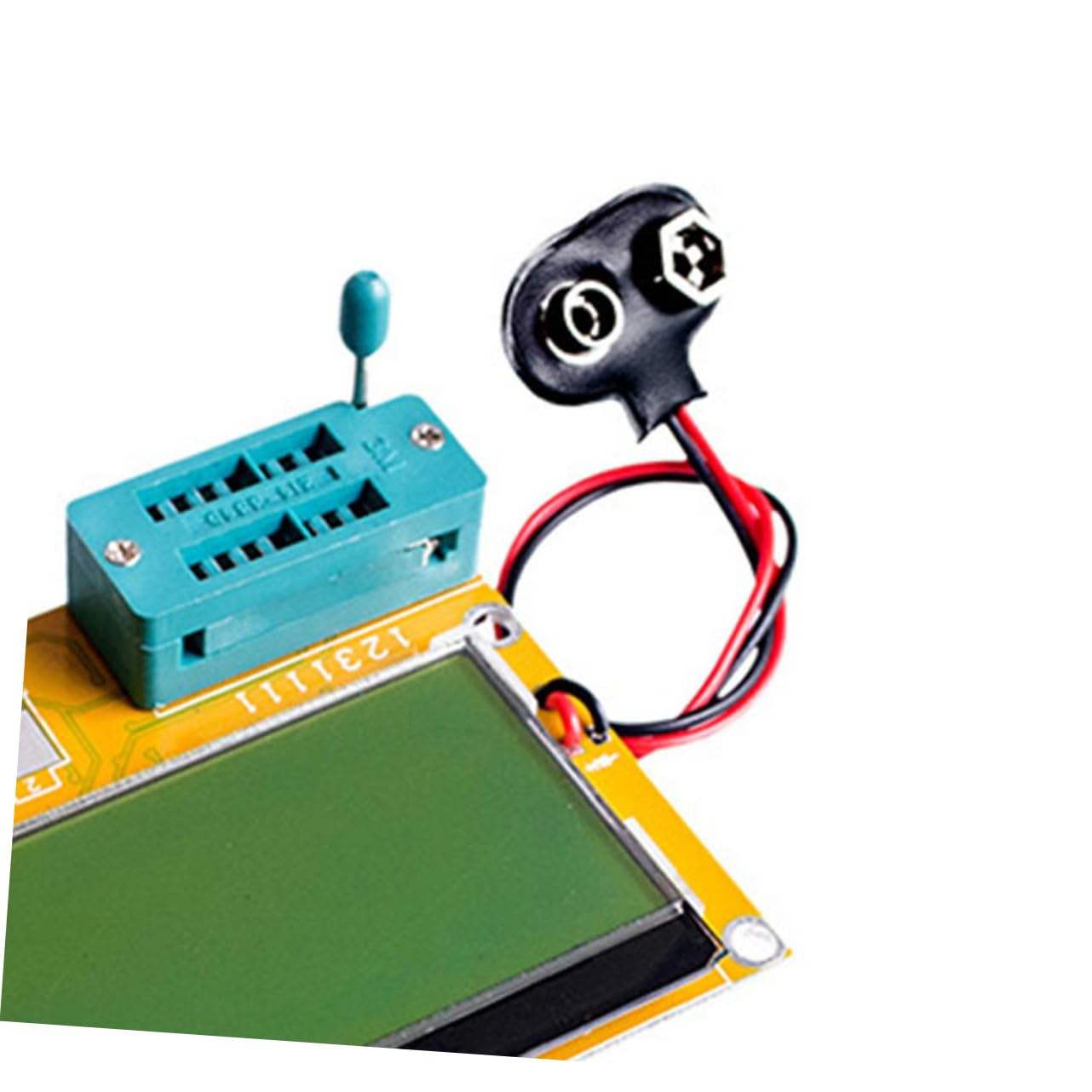 Gatuida 1juego Medidor Digital De Inductancia y Resistencia Función De Autocalibración y Detección De Componentes Electrónicos Para Técnicos y Electrónica