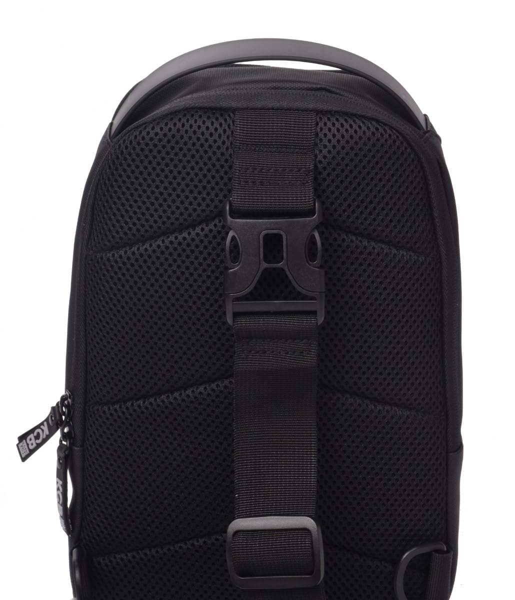 KCB Bolso Riñonera de Hombre Urban | Diseño Espacioso y Práctico | Bolsillos Multiusos | Asas Ajustables | 100% Vegano