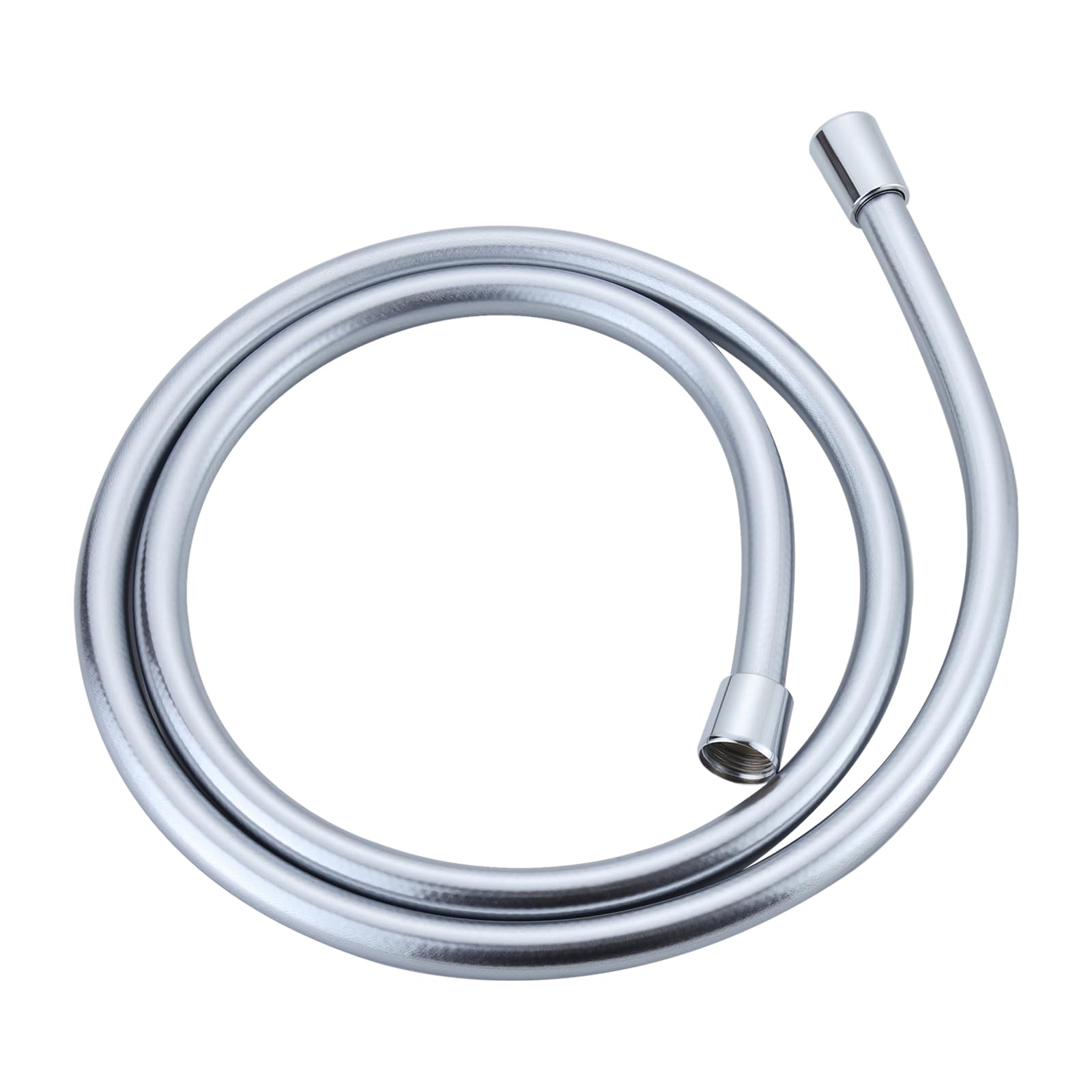Tubo doccia per hansgrohe 28276003 Parti di ricambio per soffione doccia a mano Techniflex, facile da installare, 2,5 cm, cromato coordinato, 160 cm