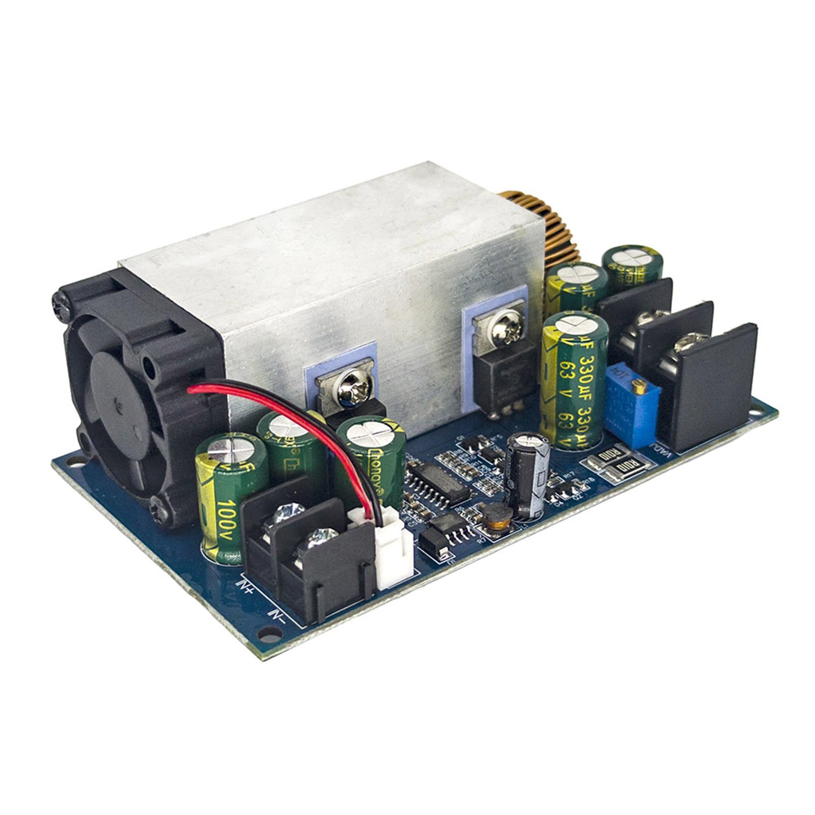 Zilimontt DC-DC Step-Down Konverter 600W – 12-75V Auf 2,5-60V – 25A – Stufenlos Einstellbar – SZ-8025CCCV
