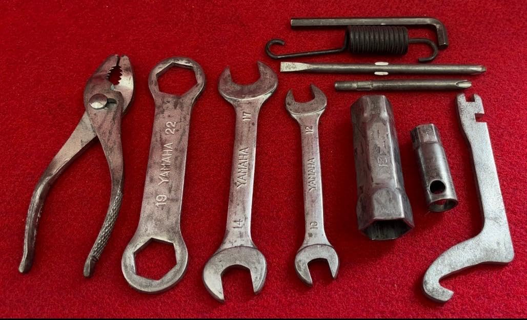 Amazon.co.jp: RZ250 4L3 RZ350 4U0 超 当時物 純正車載工具 純正工具