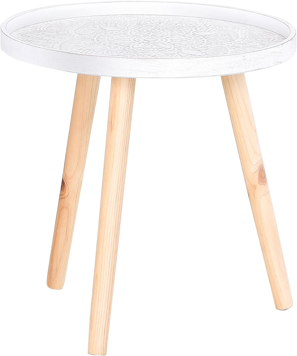 Decorative Wooden Table 36 x 30 cm Small Side Table Coffee Table