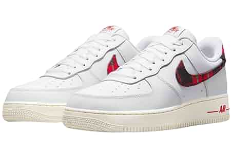 【NIKE】 ナイキ W AIR FORCE 1 '07 LTBONE/GRAI 国内発送 Amazon | [ナイキ] エア フォース 1 07 LV8 プレイド AIR FORCE