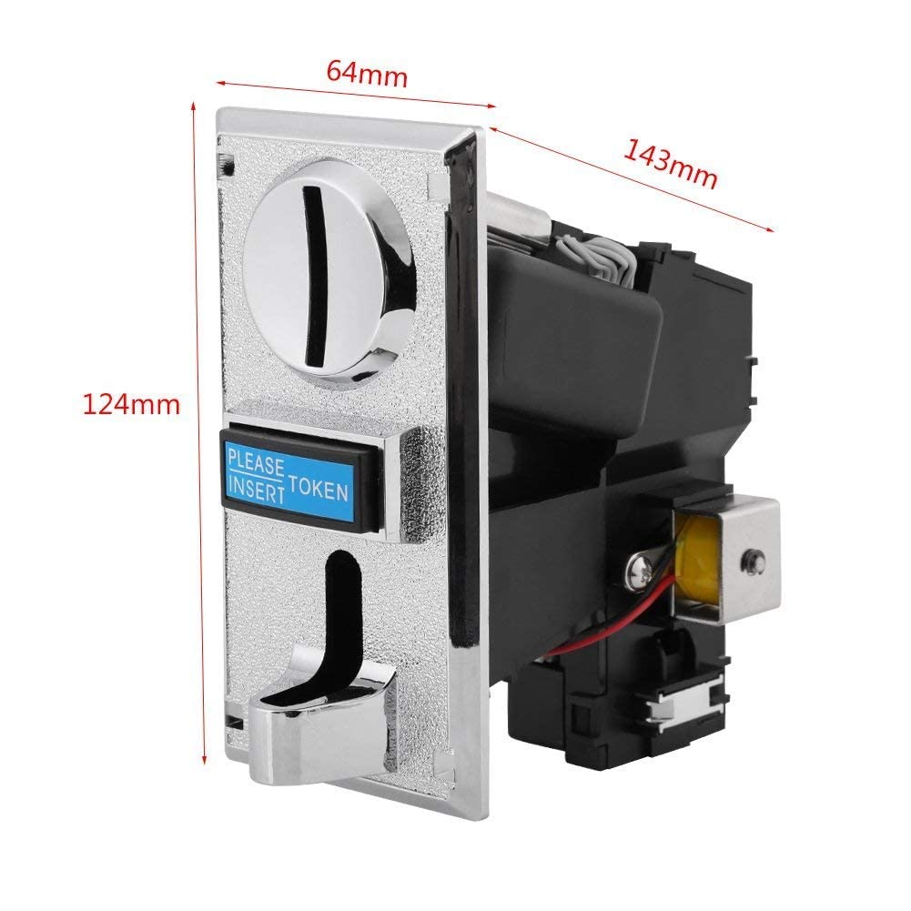 Hilitand Coin Operated Timer Controller Board Multi Coin Acceptor Selector Slot for Arcade Game